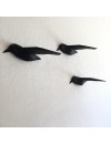 BIRD | 3D Metal Geometric Bird Wall Decor M